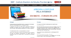 Desktop Screenshot of ibep.inf.br
